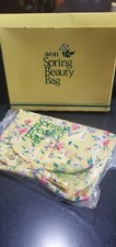 Pretty NIB Vintage 1981 Avon Spring Beauty Bag