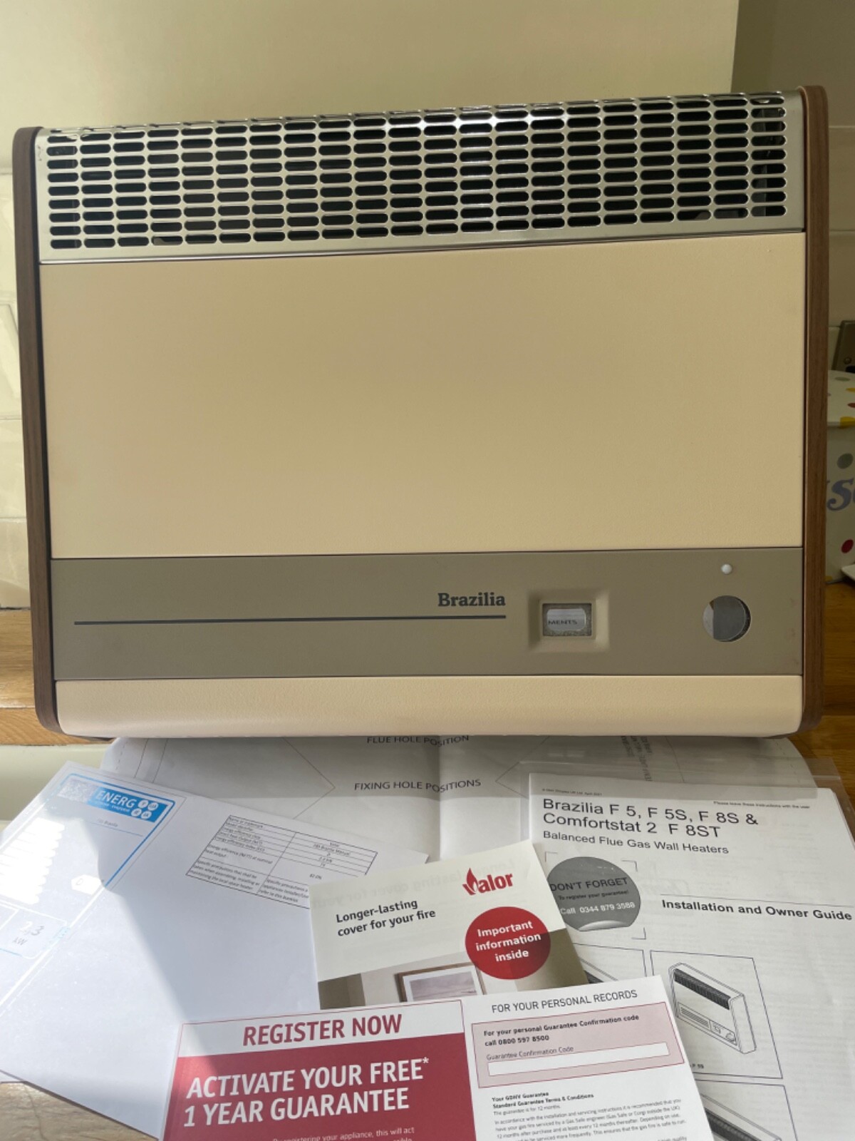 Baxi Brazilia 8S Gas Wall Heaters eBay