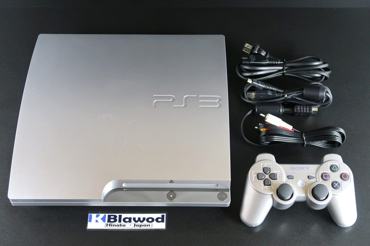 SONY PlayStation 3 PS3 CECH-2500B satin silver Console 320GB SONY PlayStation 3 PS3 CECH-2500B satin silver Console 320GB