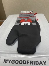 Disney MICKEY MINNIE MOUSE 2-Pack Oversized Heat Resistant Oven Mitts Pot Holder