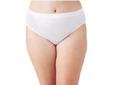 Wacoal 263328 Women White B-Smooth High-Cut Brief Underwear Size Medium