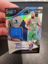 2021-22 Select X-Factor Memorabilia Signatures #13 Raymond Felton Autograph /199