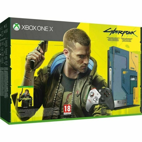 Microsoft Xbox One X 1TB Console ,Cyberpunk 2077 Limited Edition Bundle