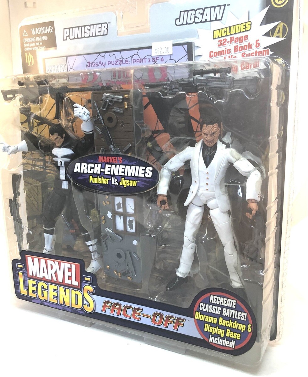 Marvel Legends Face-Off Punisher Vs.Jigsaw Set 2006 ToyBiz