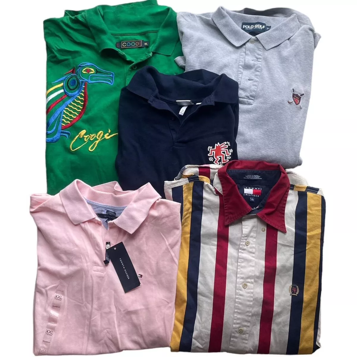 Mens Collared Lot (5) - Tommy Polo Ralph Lauren, Lacoste | eBay