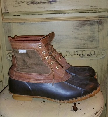 DUNHAM LEATHER CANVAS DUCK HUNTING 