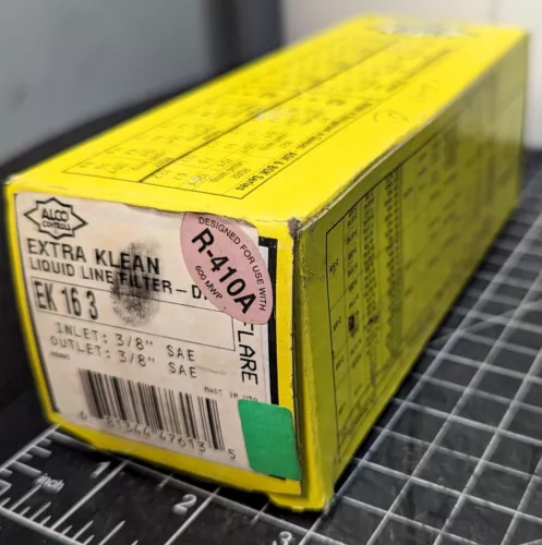 Alco Emerson EK-163, 047613 Liquid Line Filter Drier 3/8” SAE Flare NOS [A5]