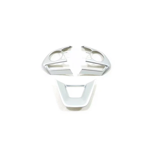 Steering Wheel Trim 3pcs ABS Matte Fit for Toyota RAV4 2019-2024 - Picture 3 of 9