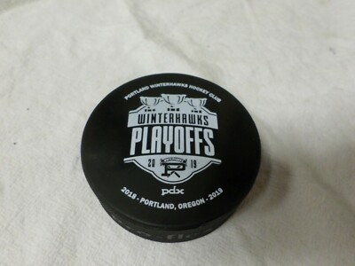 Palet De Hockey Portland Winterhawks – Authentique Souvenir De Match, Collection Unisexe