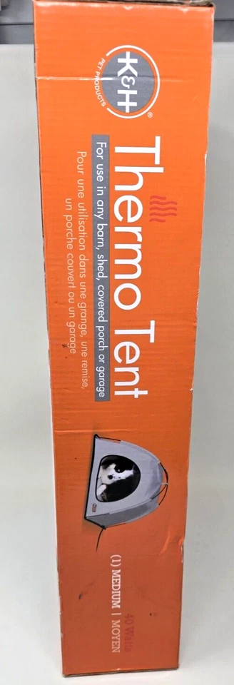 Tienda térmica K&H Pet Products extraíble acolchada suelo térmico 40 W mediana perro gato Foto 2 de 4