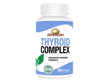 Thyroid Complex - Energy & Focus & Weight Support w/ Iodine, Kelp,  & MORE 60ct