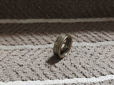 Pennsylvania Handcrafted Washington Quarters coin ring, size 7 -1/2 1999