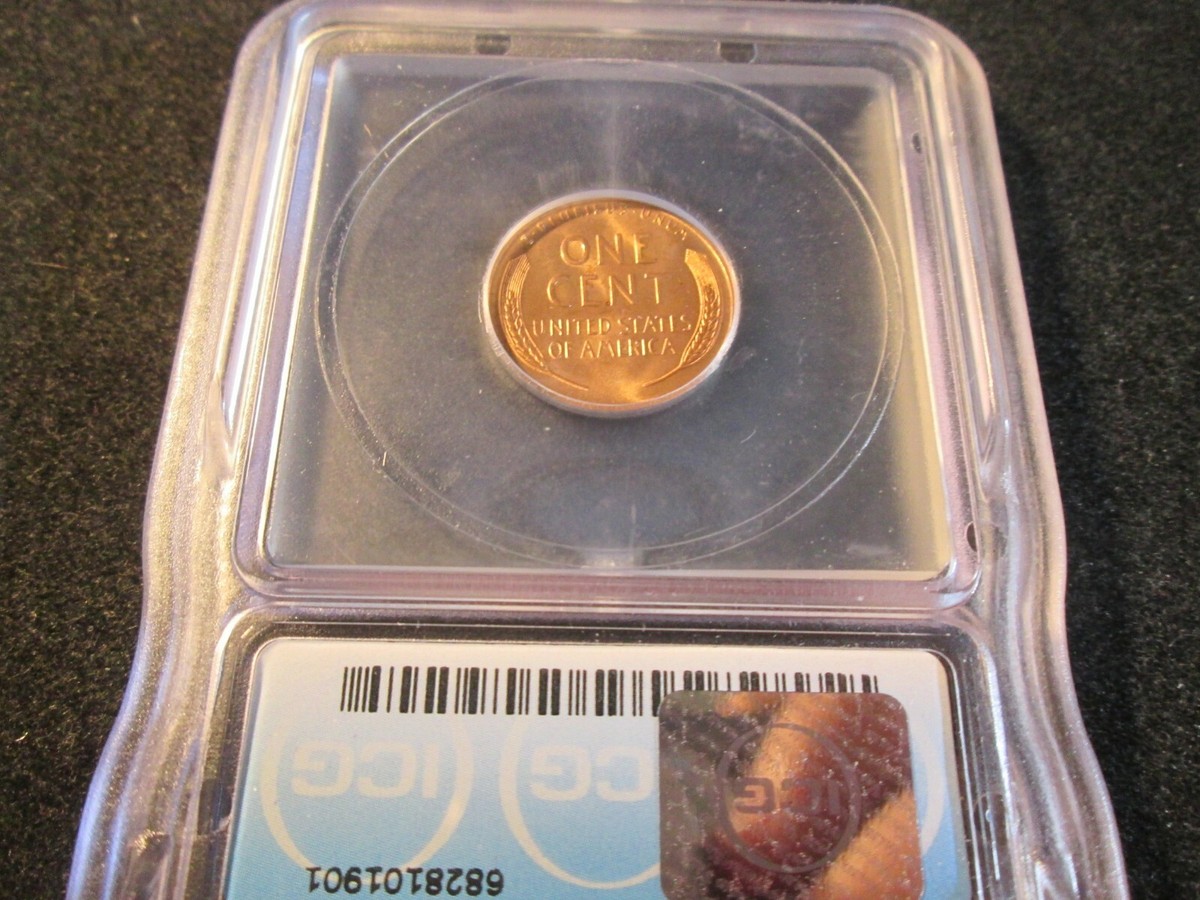 1939-D リンカーン ウィート セント RPM-001 D OVER D ICG MS65 RD