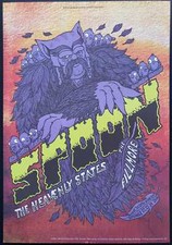 Spoon Concert Poster 2008 F-970 Fillmore