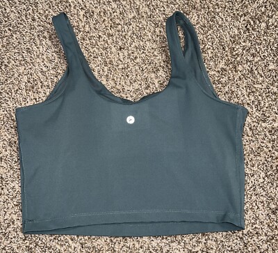 Womens 90 Degrees Bra Top Crop Top Sports Bra Green XL