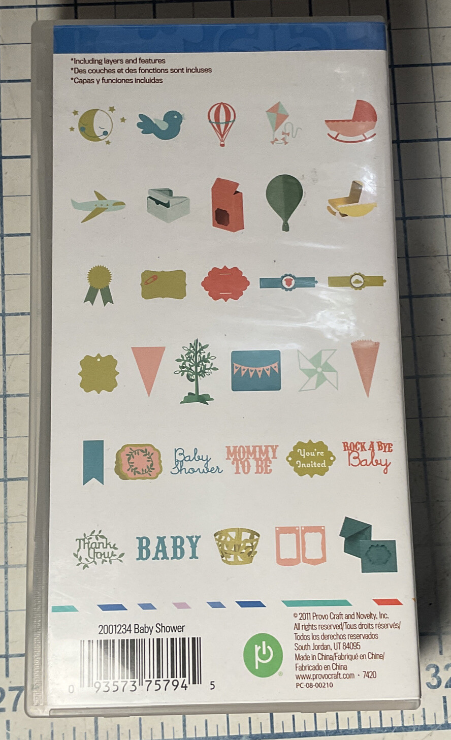 Cricut Cartridge BABY SHOWER Link Status Unknown eBay