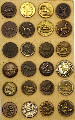 Ancien Véritable Bouton Militaire Chasse Vénerie Grenoble