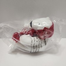 Coca-Cola Polar Bear Plush with a Red Knit Scarf 4 inch NEW In Package