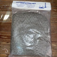 Authentic Fish Net Real Nautical Maritime Decor 5' x 10' Beach Home Rec Room