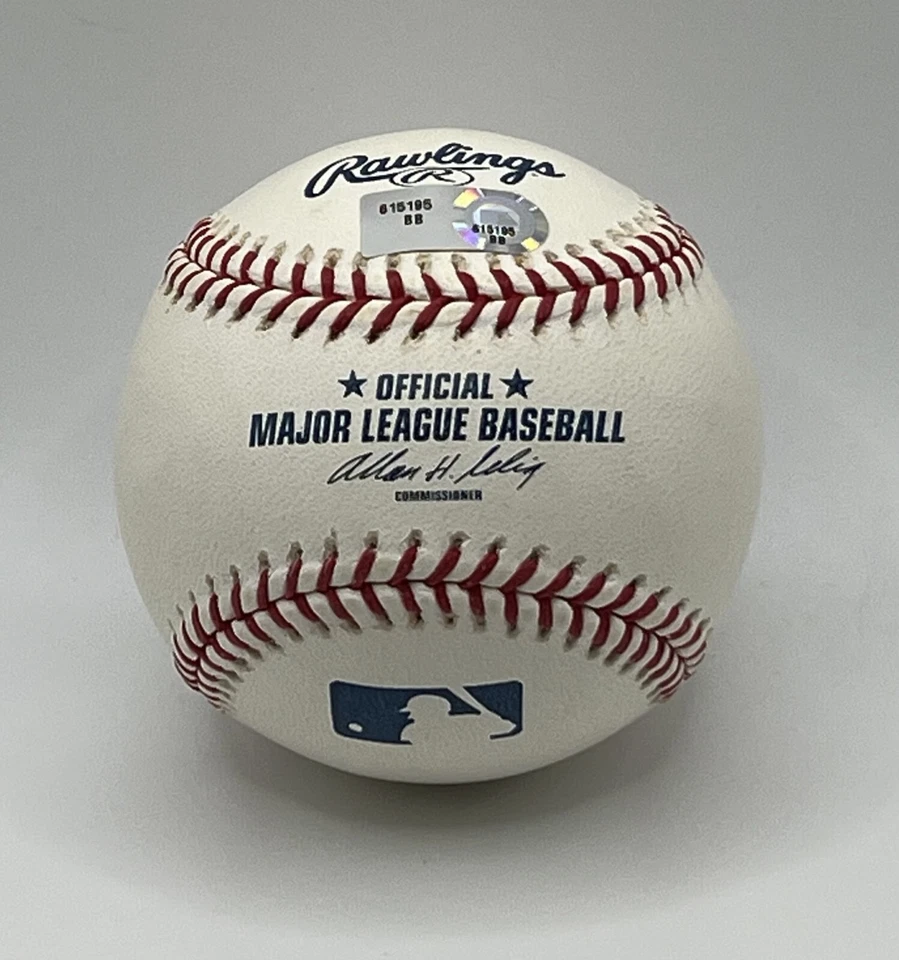 Holograma de béisbol firmado por Jeff Niemann Rawlings OMLB MLB certificado de autenticidad Foto 2 de 2