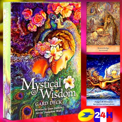 TAROT Oracle MYSTICAL WISDOM 46Cards Gay GUTHRIE/J.WALL Divination Voyance