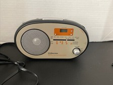 Emerson Instant Weather Band Radio AM/FM/TV Sound Digital Clock RP1103 Tested