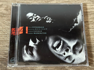 Ella Fitzgerald, Billie Holiday, Sarah Vaughan, Dinah Washington 4 By 4 CD Verve