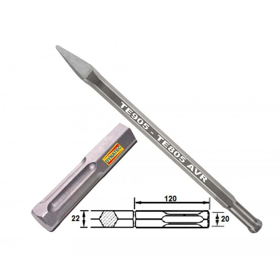 Hilti TE805 TE905 3" Wide & 1" Chisel & Point TE1000 TE1500 Demolition Breaker - Image 2 of 4