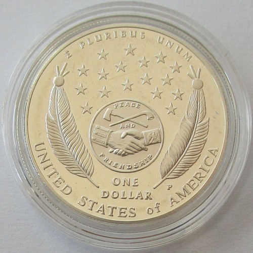 USA 1 Dollar 2004 200 Years Lewis & Clark Expedition Silver Proof - Picture 3 of 3