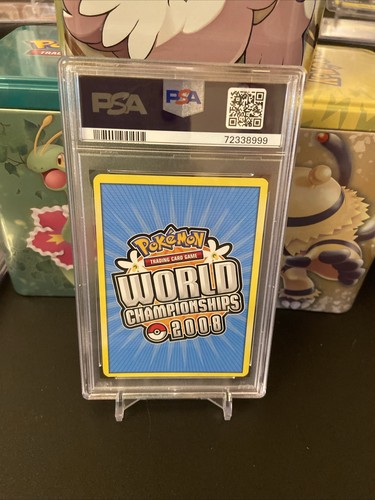 Pokemon TGC - TV REPORTER 82/101 - 2008 World Championship Bliss Control - PSA 9 - Picture 2 of 2