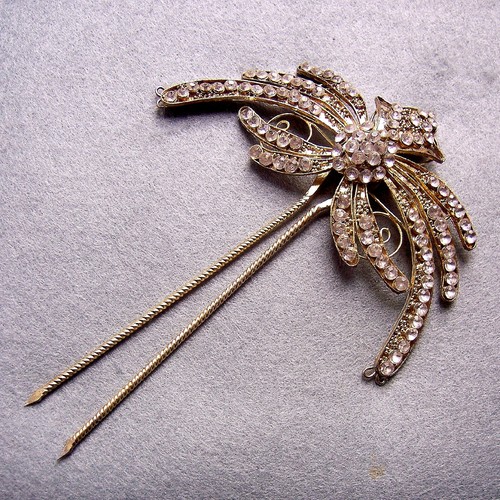 ANTIQUE HAIR COMB -  NO US IMPORT FEES - Foto 10 di 12