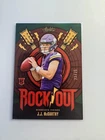 2024 Panini Absolute Football Spectrum Green J.J. McCarthy #RO-JMY PSA 8