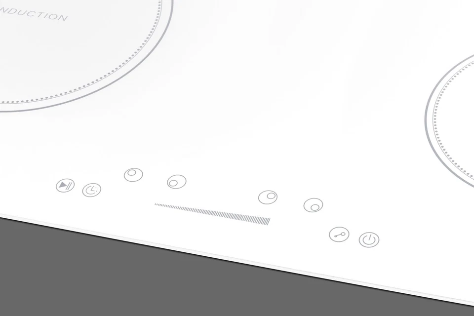 Summit SINC4B30 31"W 4 Burner Induction Cooktop - White - Image 2 of 4