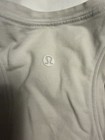 Lululemon Women’s white Solid Racerback Scoop Neck Stretch Tank Top Size M — photo 3
