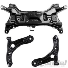 ACHSTRÄGER+QUERLENKER VORDERACHSE passend für TOYOTA AYGO CITROEN C1 PEUGEOT 107