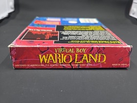 Virtual Boy Wario Land Tested & Working (Nintendo Virtual Boy, 1995) & Box