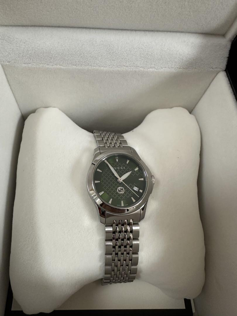Gucci I83310 Green Watch From Japan | eBay Gucci I83310 Green Watch From Japan | eBay