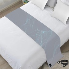 Grounding Sheets 35x90 Inch with Silver Threads for Enhanced Wellness