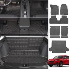 Floor Mats Fit 2023-2026 Honda Hrv Hr-v Cargo Mat Trunk Liner Tpe Backrest Mats
