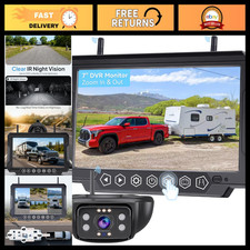 HD 1080P RV Backup Camera System with 7" Monitor - Furrion Mount Compatible