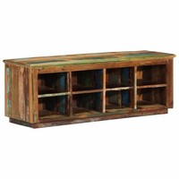 Schuhbank 110X35X40 Cm Massivholz Altholz