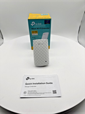 TP-Link RE220 AC750 WiFi Range Extender Dual Band Ethernet OneMesh