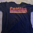 Pontiac Car Company Vintage Orange And Red Logo Shirt XL 1980s 1990s Rare — photo 2