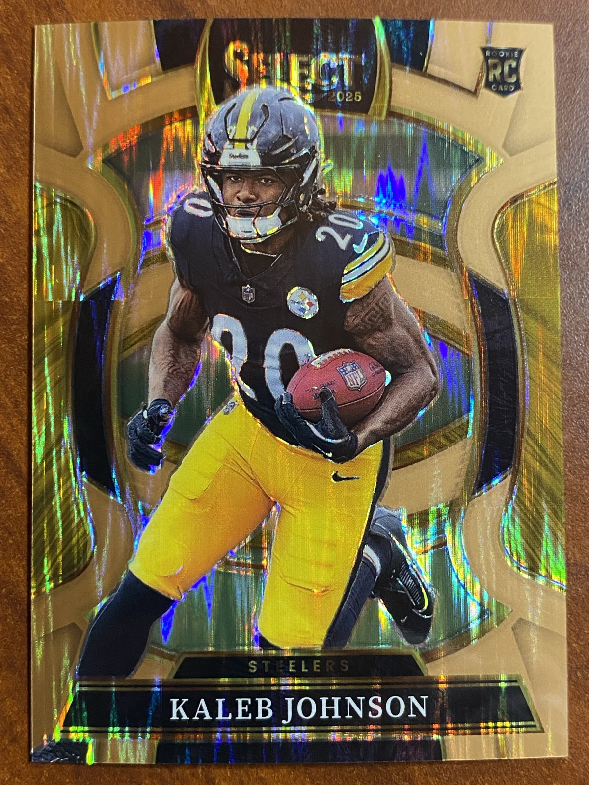 2025 Panini Select KALEB JOHNSON #52 Concourse Rookie RC COPPER SHOCK PRIZM /899