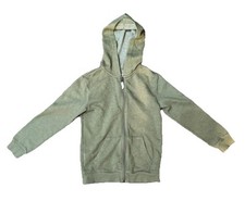 Cat  Jack Front Zip Sweatshirt Size Youth M Army Green Pre-owned