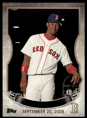 Hanley Ramirez 2016 Topps #MLBD2-27 MLB Debut Bronze Red Sox Baseball Card