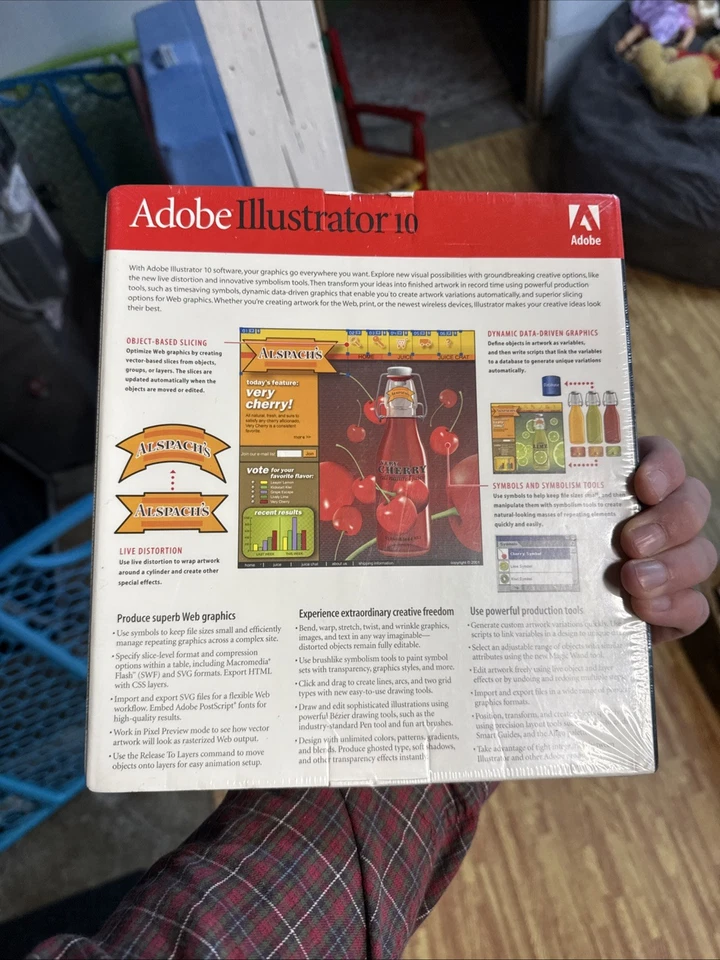 Adobe Illustrator 10 for Windows Brand New, Factory Sealed - Image 3 of 4