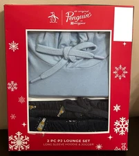 PENGUIN MUNSINGWEAR LOUNGE SET PJS HOODIE JOGGER MENS M MEDIUM NEW NIB FAST SHIP