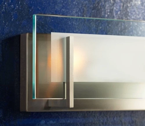 Hinkley Latitude 26" Wide Brushed Nickel Modern Bathroom Vanity Light - Picture 9 of 10