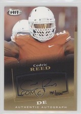 2015 Sage Hit Auto Gold /250 Cedric Reed #A55 Auto 2f4